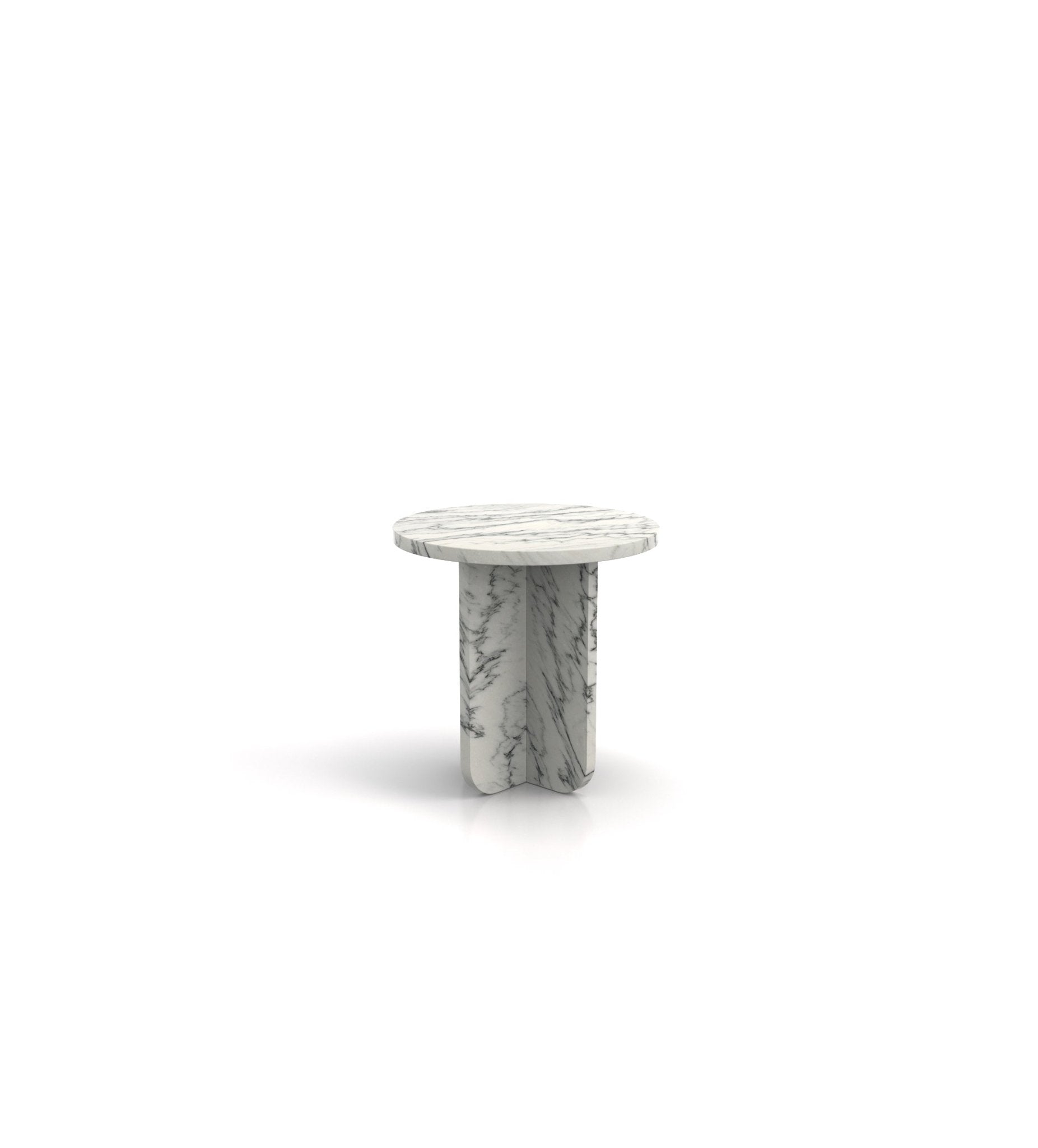 Calypso Side Table Marble Couture - Zicana Boutique - 14