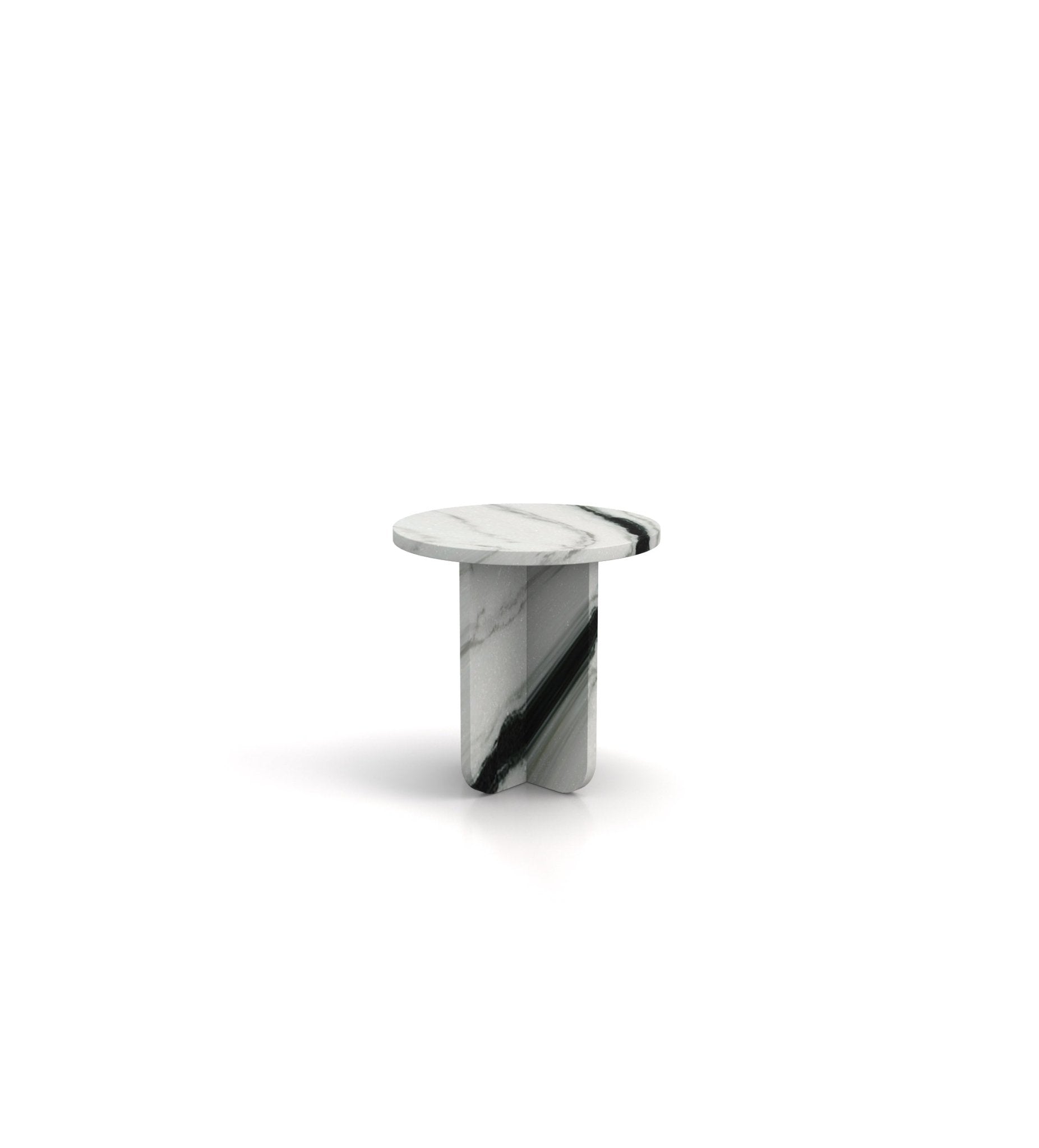 Calypso Side Table Marble Couture - Zicana Boutique - 11