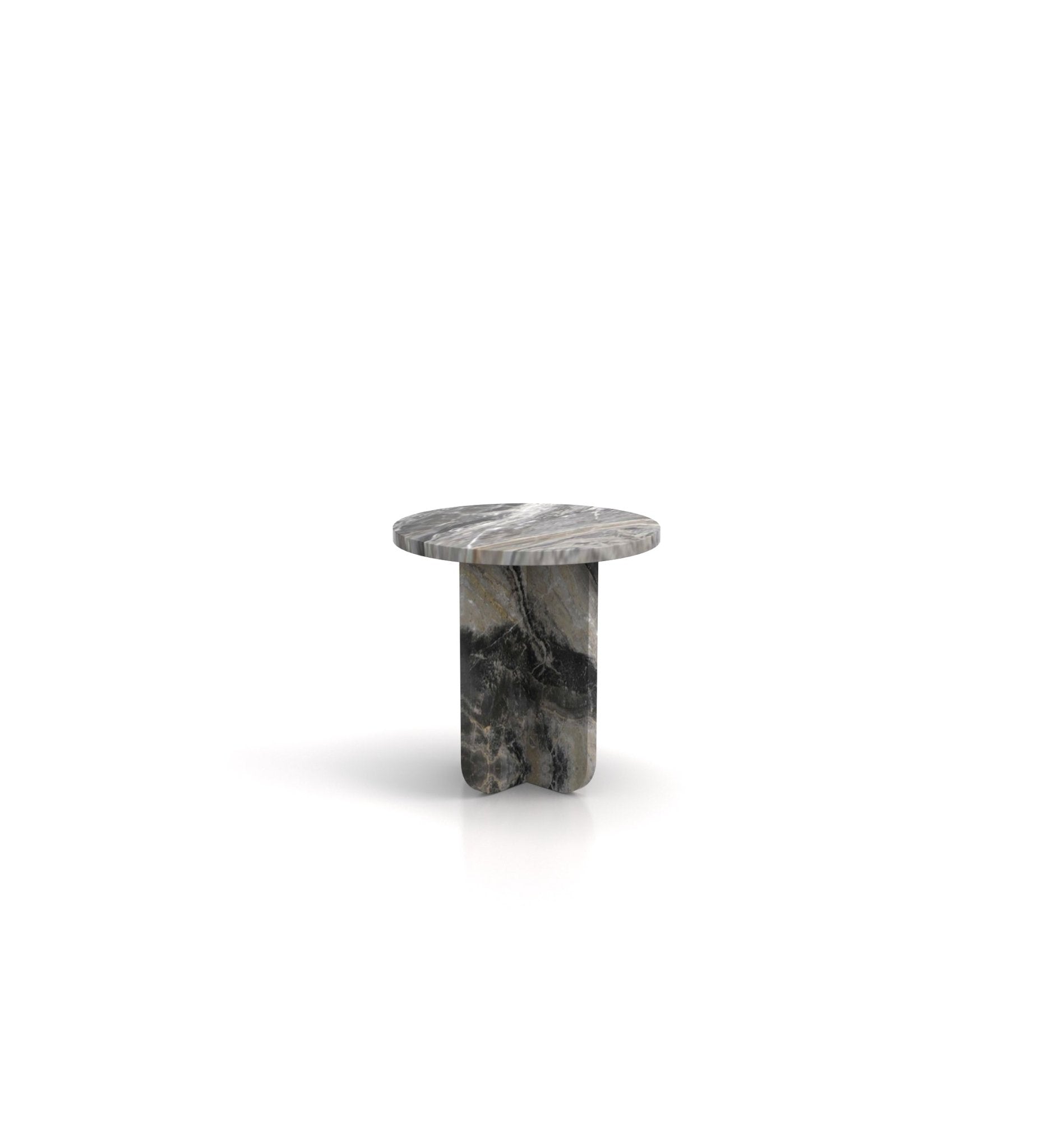 Calypso Side Table Marble Couture - Zicana Boutique - 18