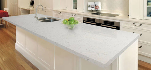 Carrara Bianco Variant Quartz Variant- Zicana Boutique -4