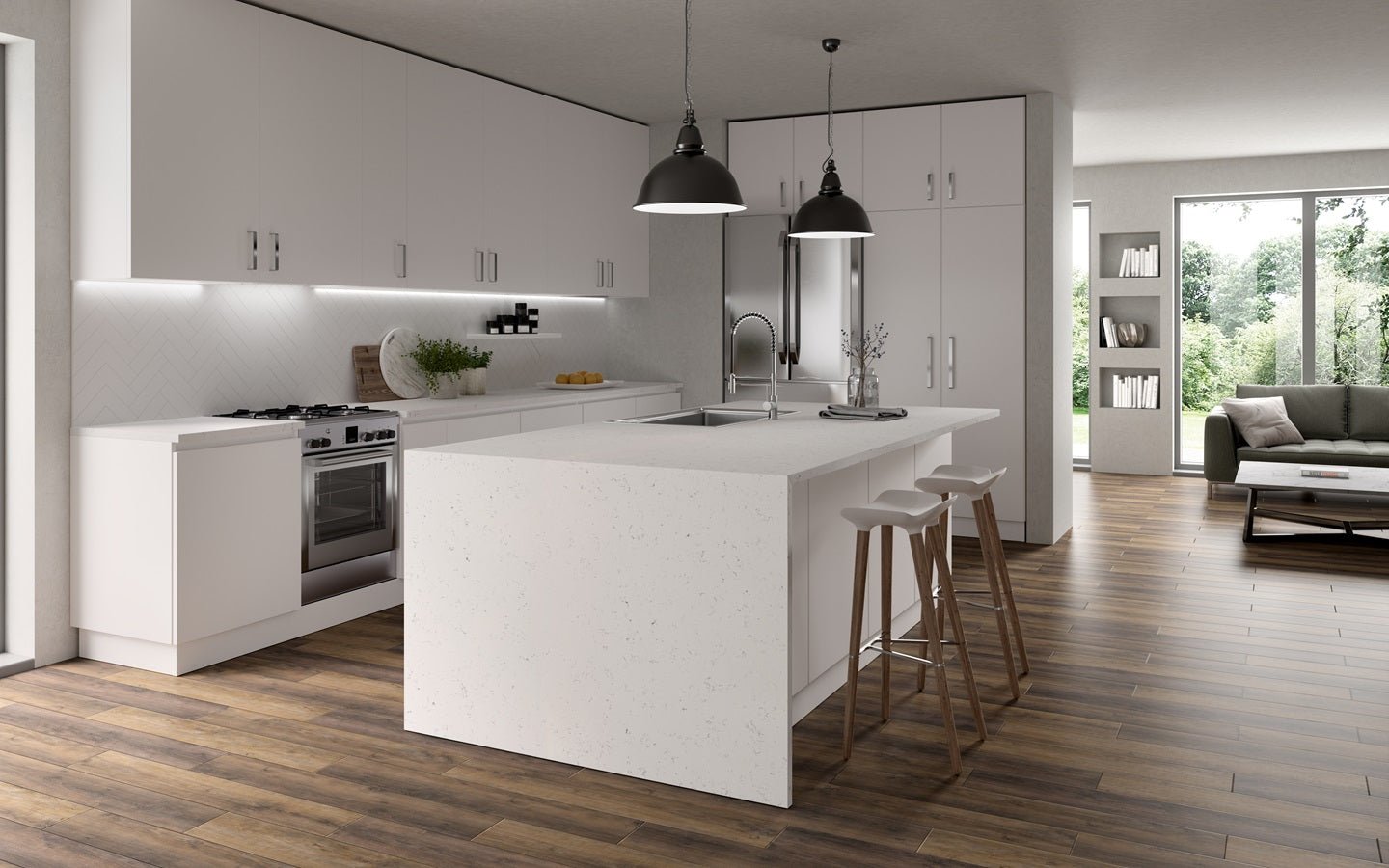Carrara Bianco Viatera Viatera - Zicana Boutique - 4