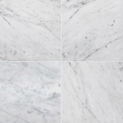 Carrara Honed Marble Field Tile 12''x12''x3/8'' Zicana Boutique - Zicana Boutique - 1