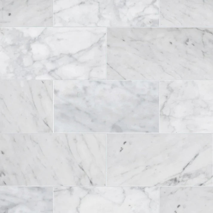 Carrara Marble Field Tile 6''x12'' Zicana Boutique - Zicana Boutique - 1