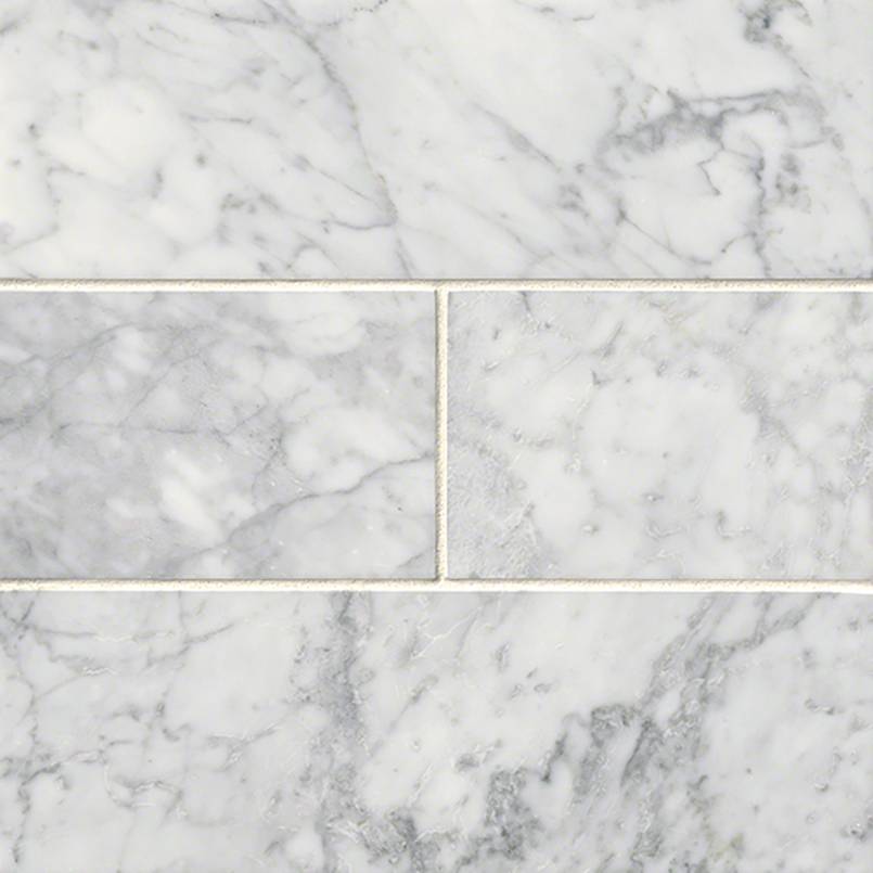 Carrara White Marble MSI Field Tiles 4" X 12" MSI - Zicana Boutique - 3