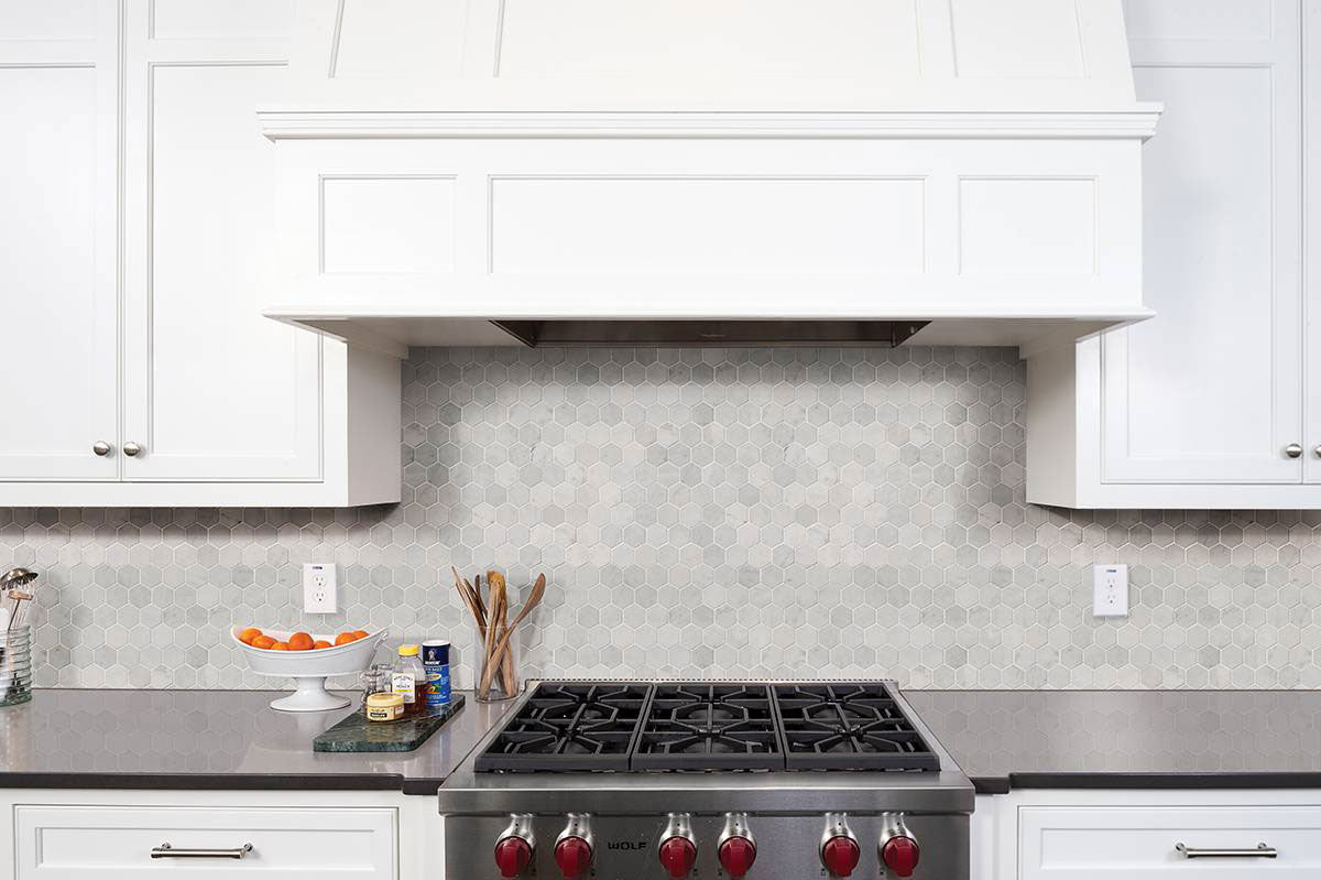 Carrara White Marble MSI Mosaic Tiles 12" X 12" 2" Hexagon Pattern MSI - Zicana Boutique - 9