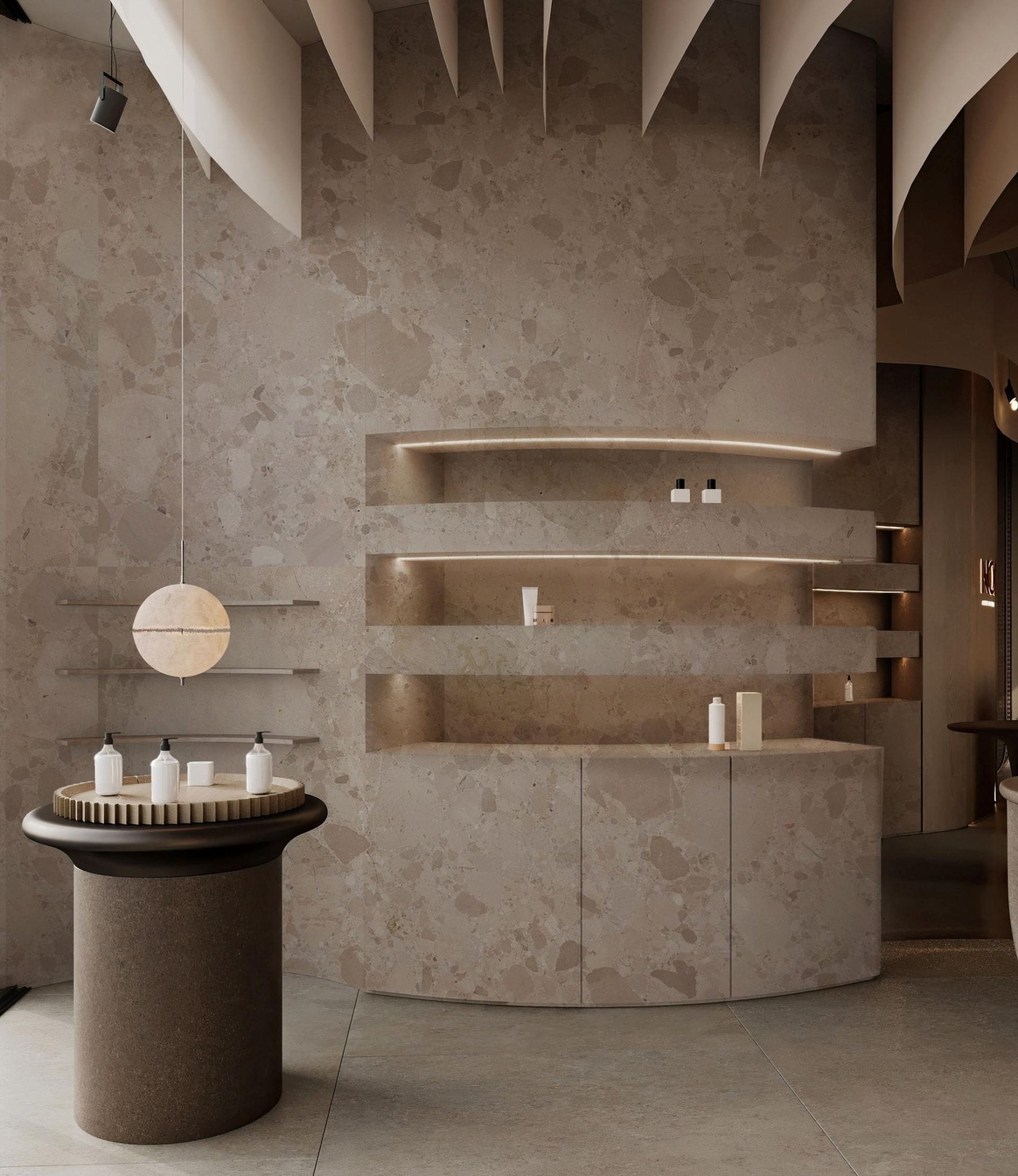 Ceppo Beige Marble Marble Couture - Zicana Boutique - 3