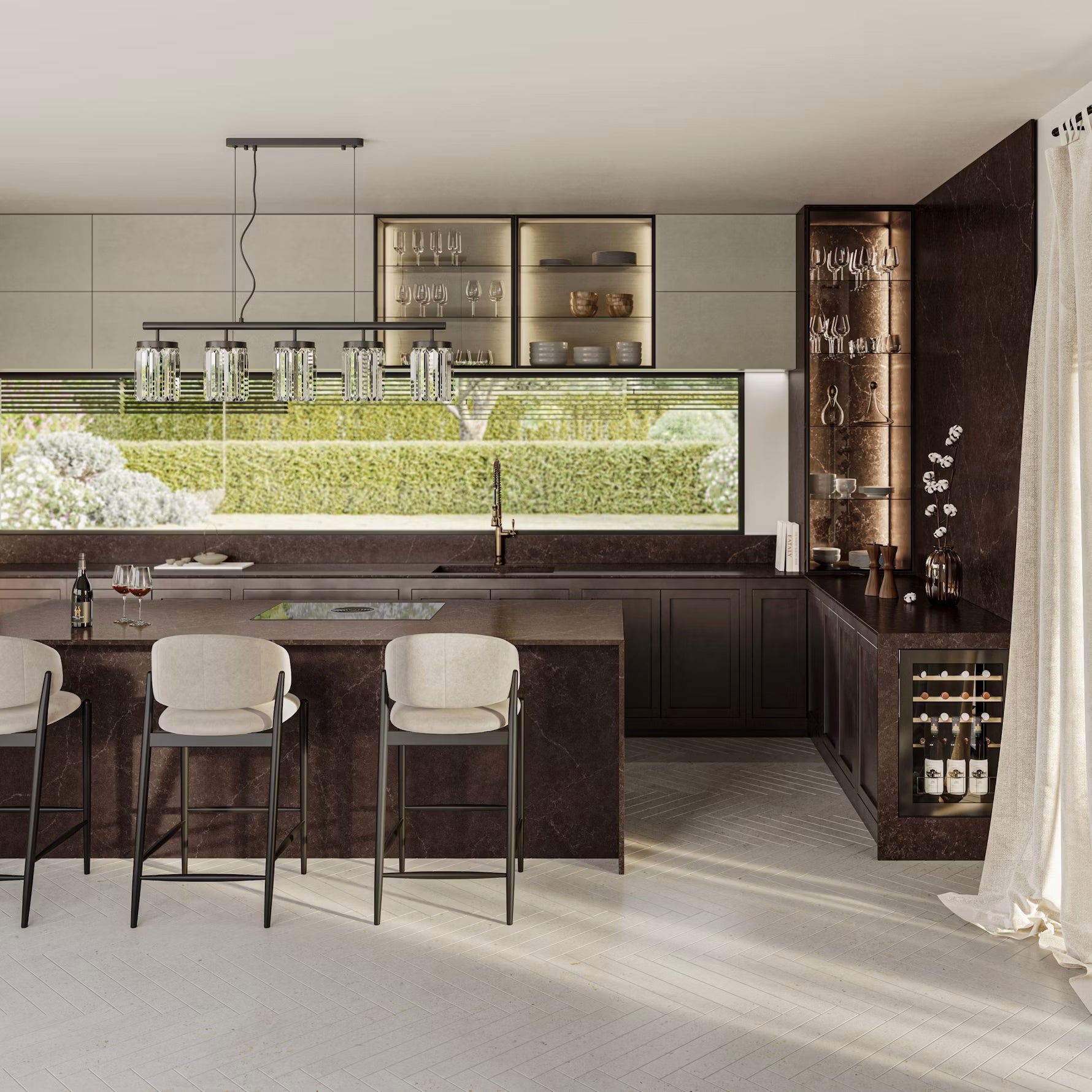 Chateau Brown Silestone Silestone - Zicana Boutique - 2