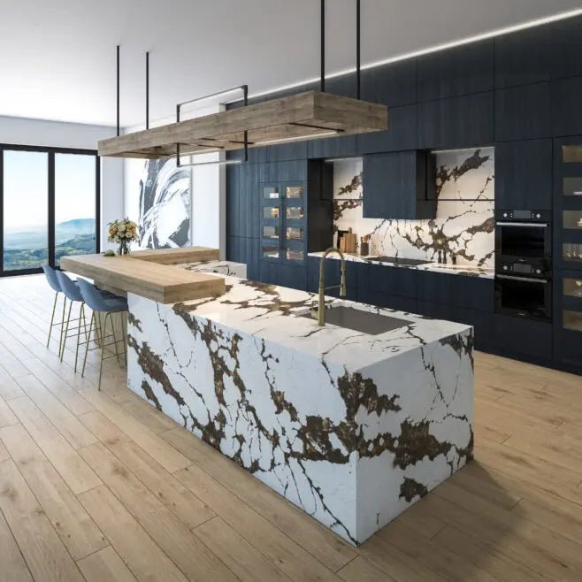 Chiara Cascade PentalQuartz Architectural Surfaces - Zicana Boutique - 5