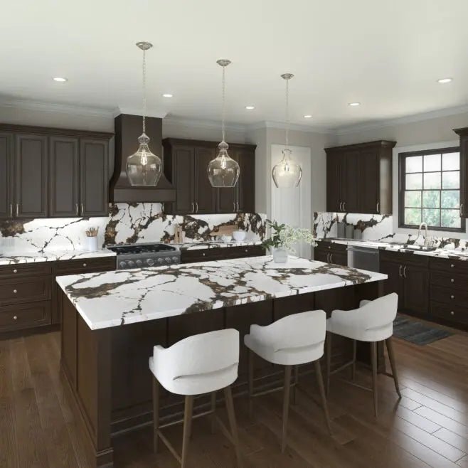 Chiara Cascade PentalQuartz Architectural Surfaces - Zicana Boutique - 2