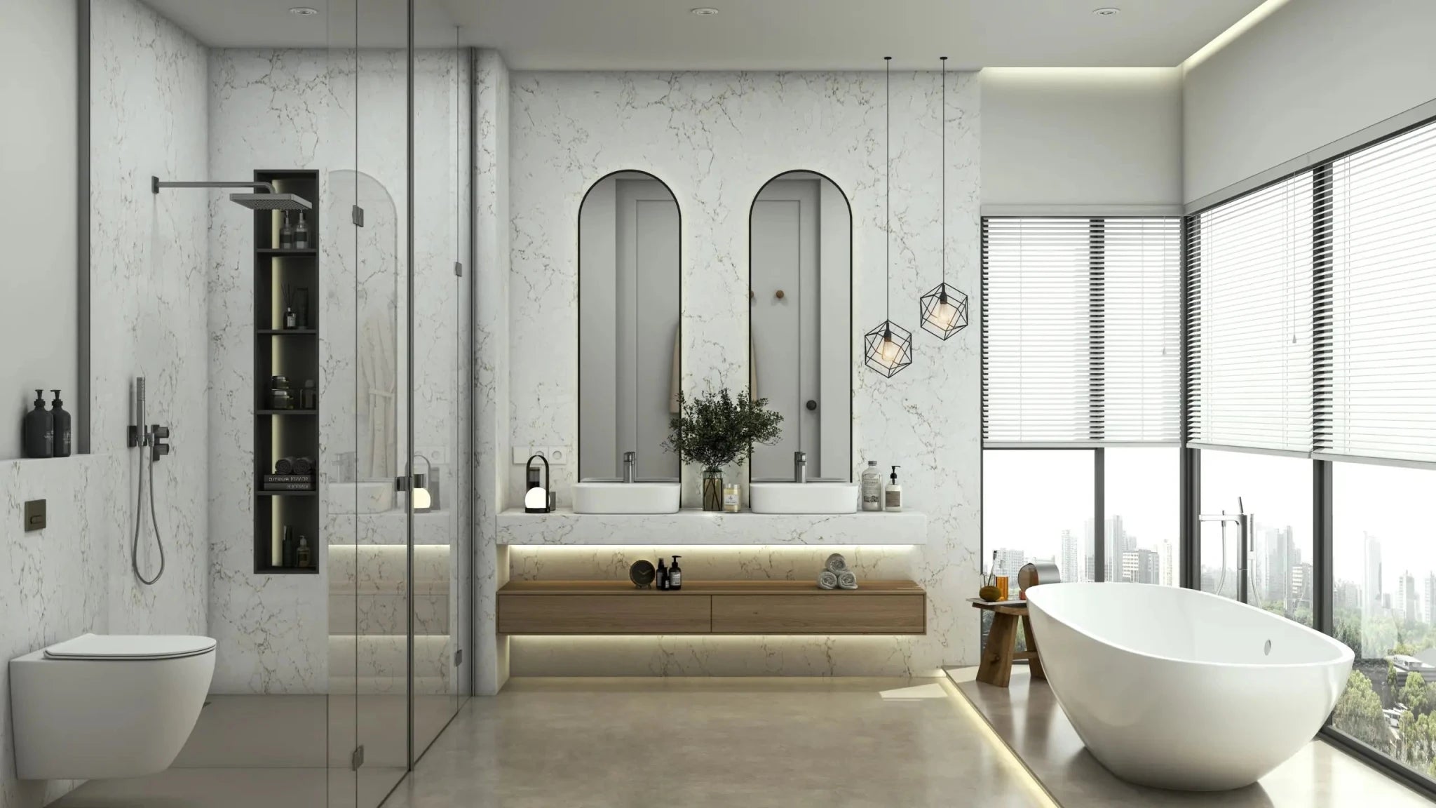 Cielo Sky PentalQuartz Architectural Surfaces - Zicana Boutique - 7