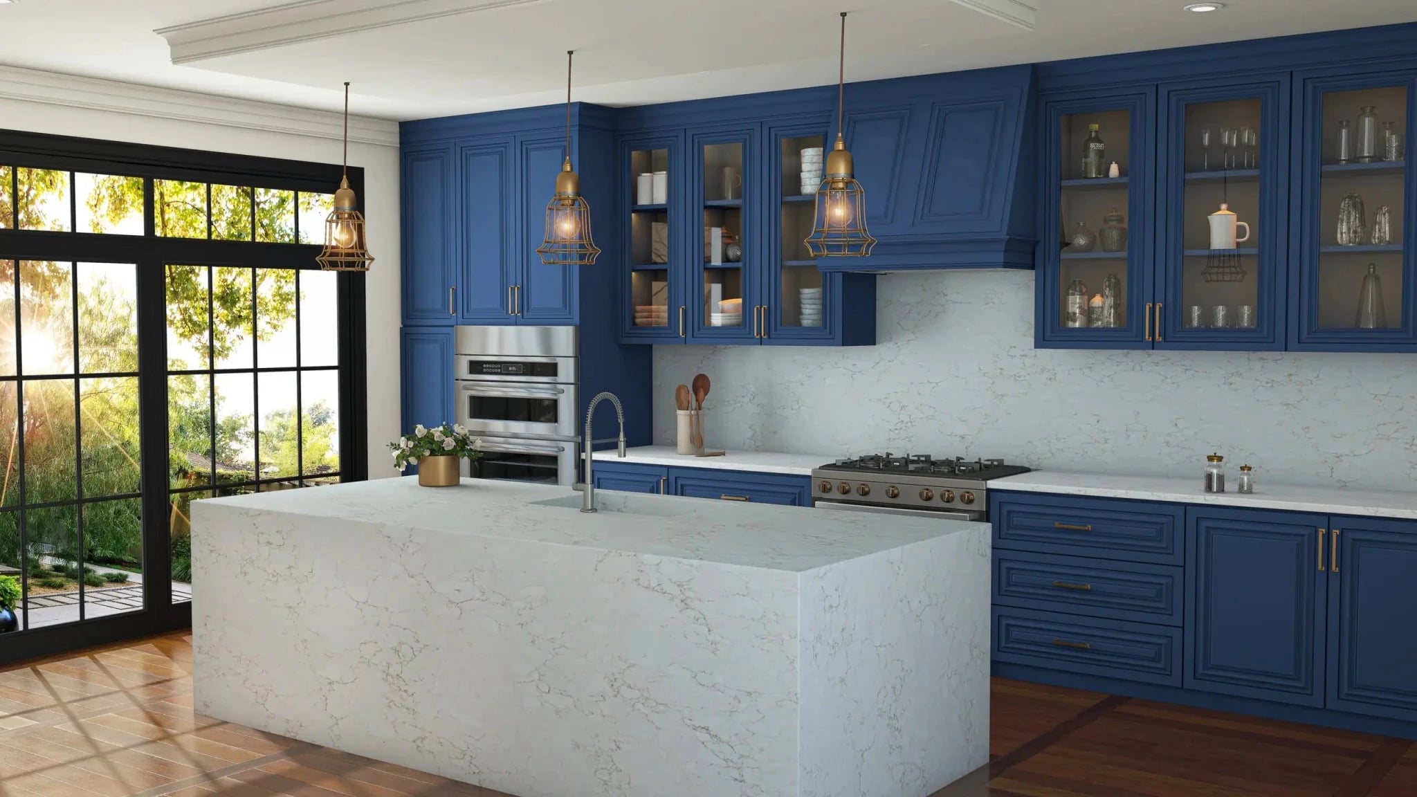 Cielo Sky PentalQuartz Architectural Surfaces - Zicana Boutique - 5