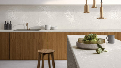 Cloudburst Concrete Caesarstone - Zicana Boutique - 2