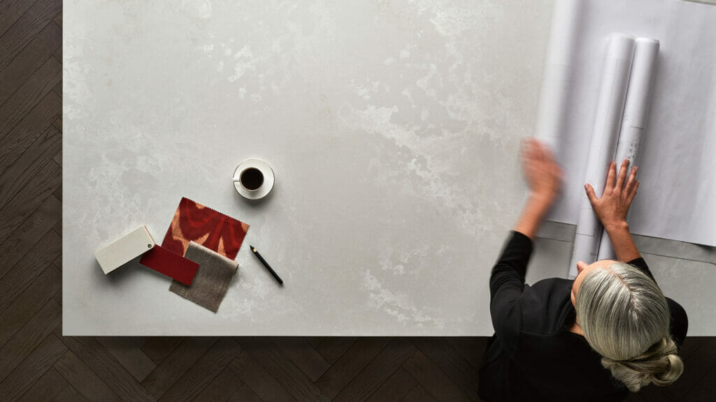 Cloudburst Concrete Caesarstone Caesarstone - Zicana Boutique - 7