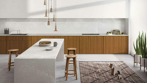 Cloudburst Concrete Caesarstone - Zicana Boutique - 5