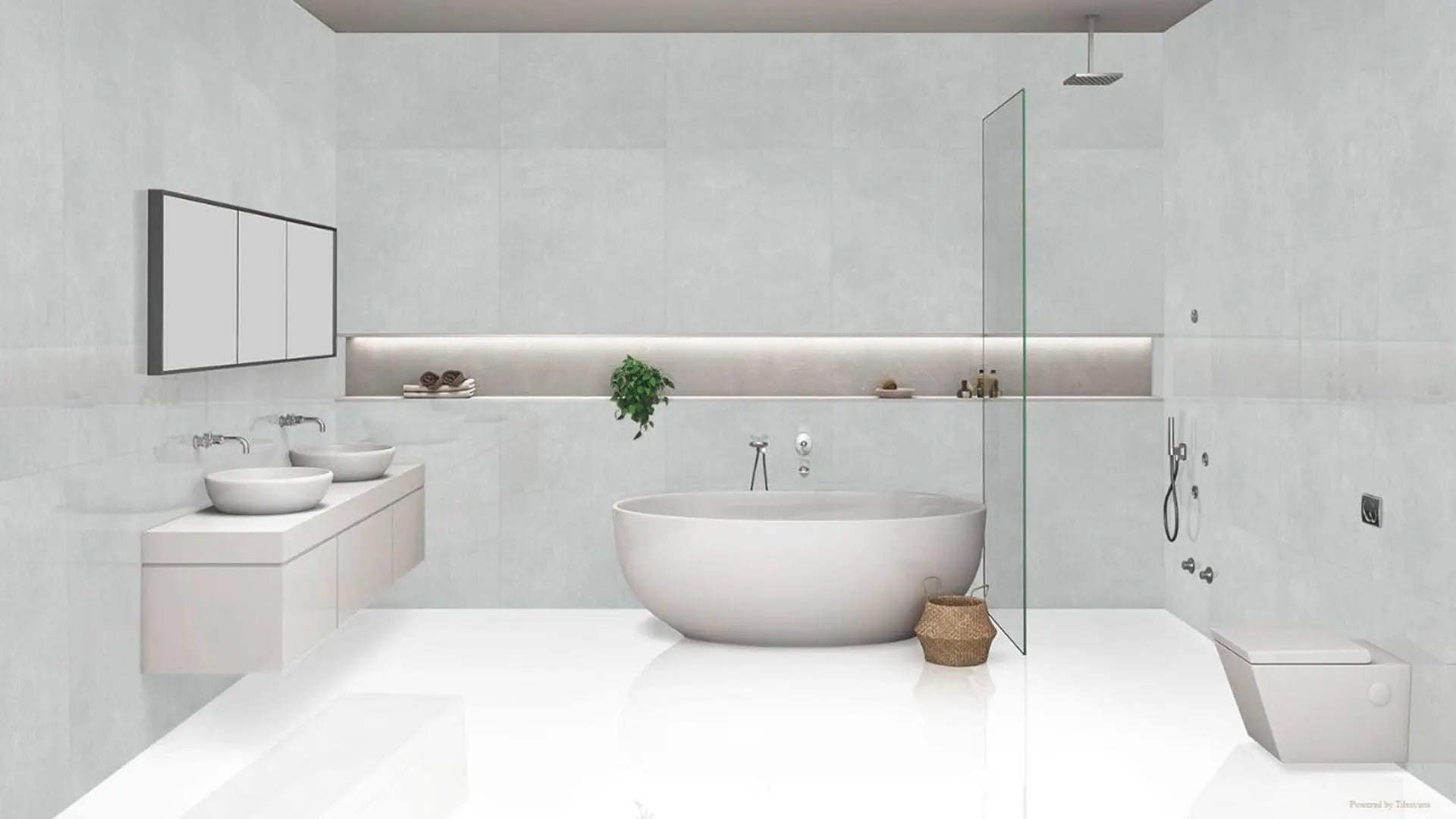 Concreto Raphael 48" x 48" Field Tile Raphael Porcelain - Zicana Boutique - 2