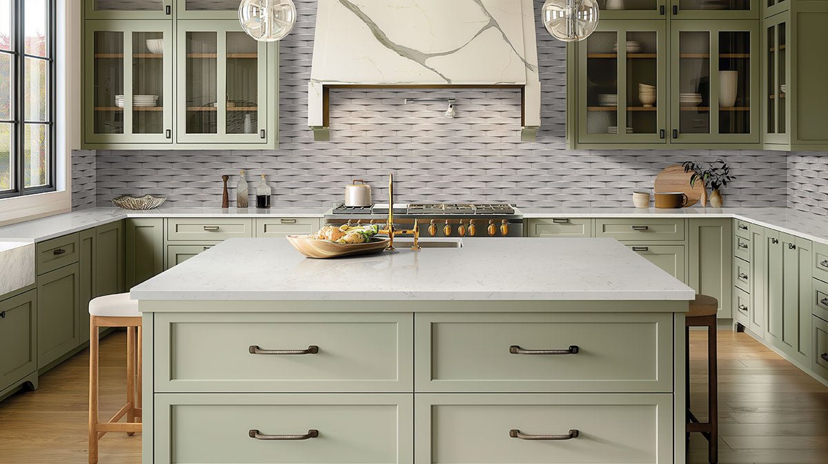 Convex Ash Porcelain MSI Field Tiles 2" X 10" MSI - Zicana Boutique - 6