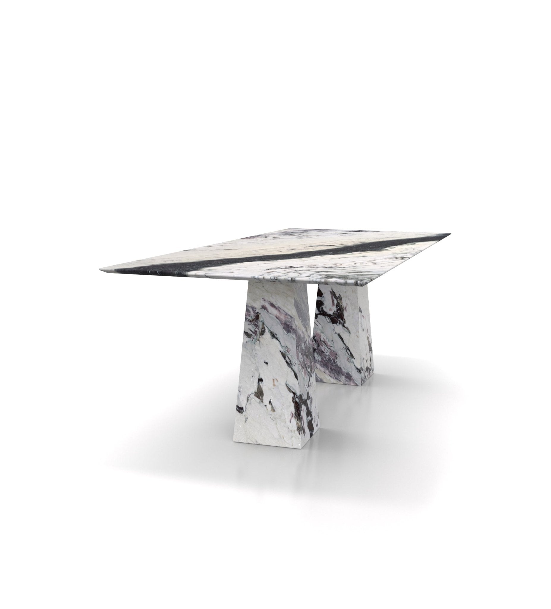 Copernico Long Dining Table Marble Couture - Zicana Boutique - 5