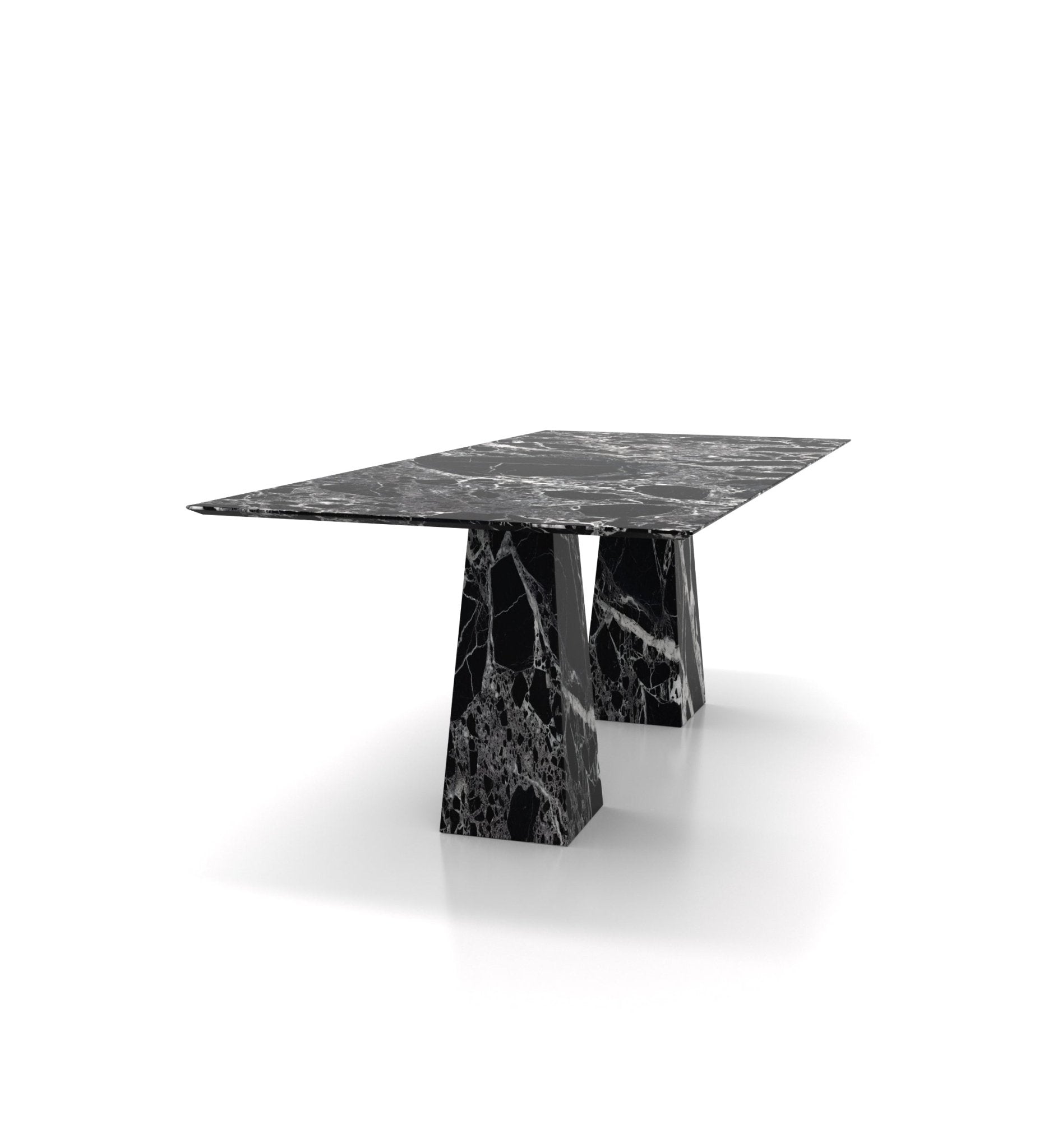 Copernico Long Dining Table Marble Couture - Zicana Boutique - 4