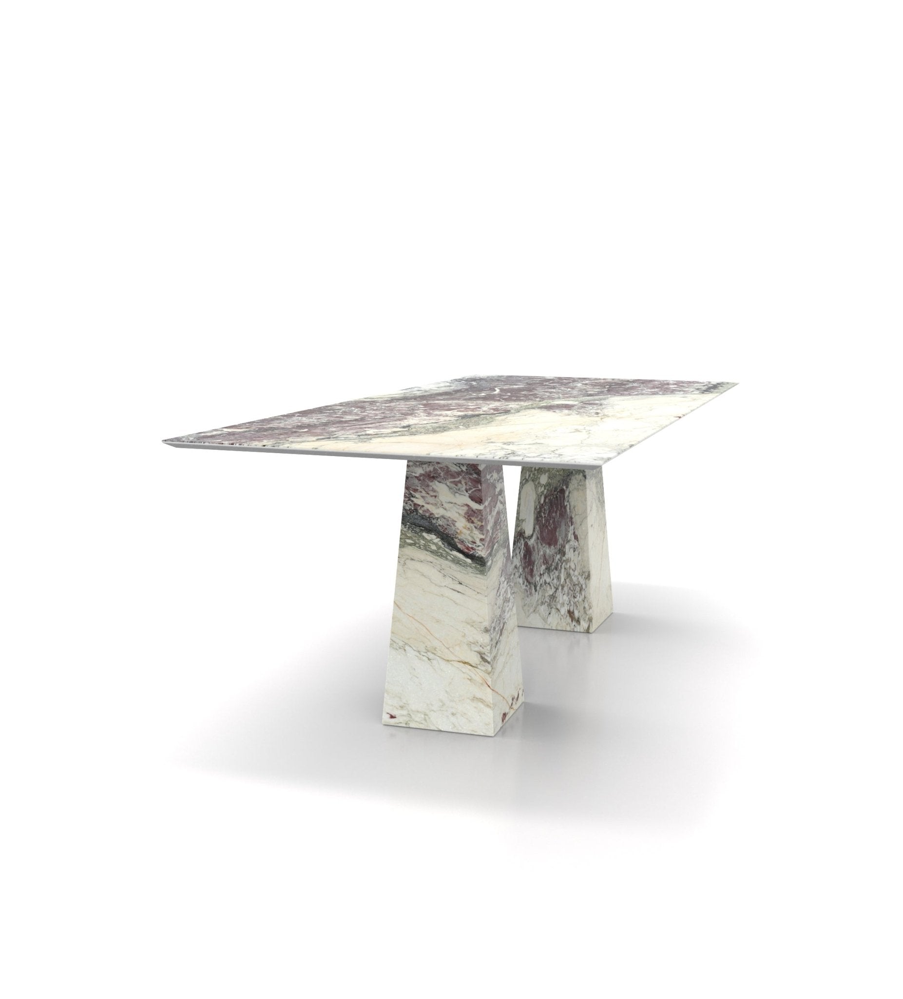 Copernico Long Dining Table Marble Couture - Zicana Boutique - 12