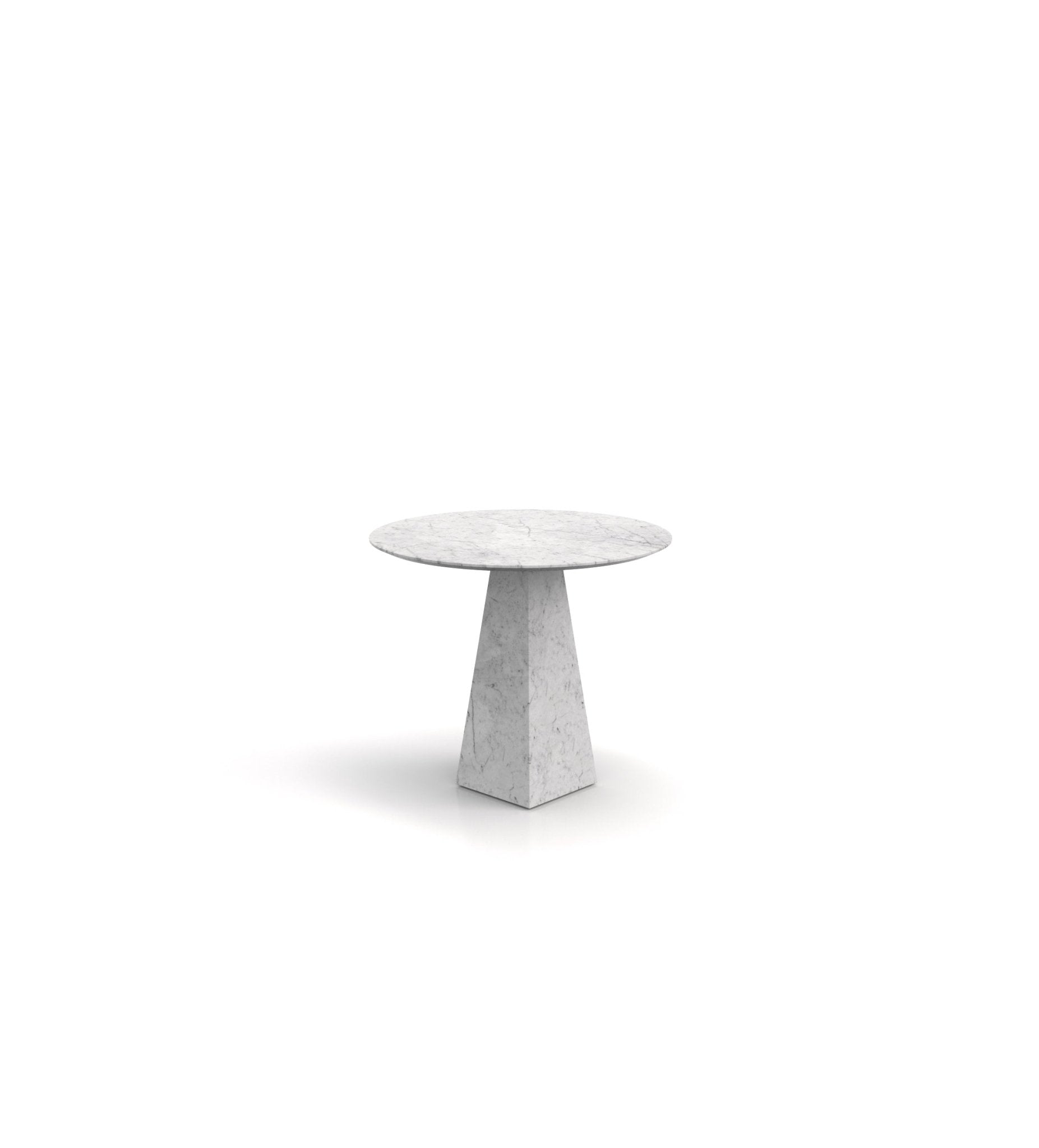 Copernico Round Side Table Marble Couture - Zicana Boutique - 3