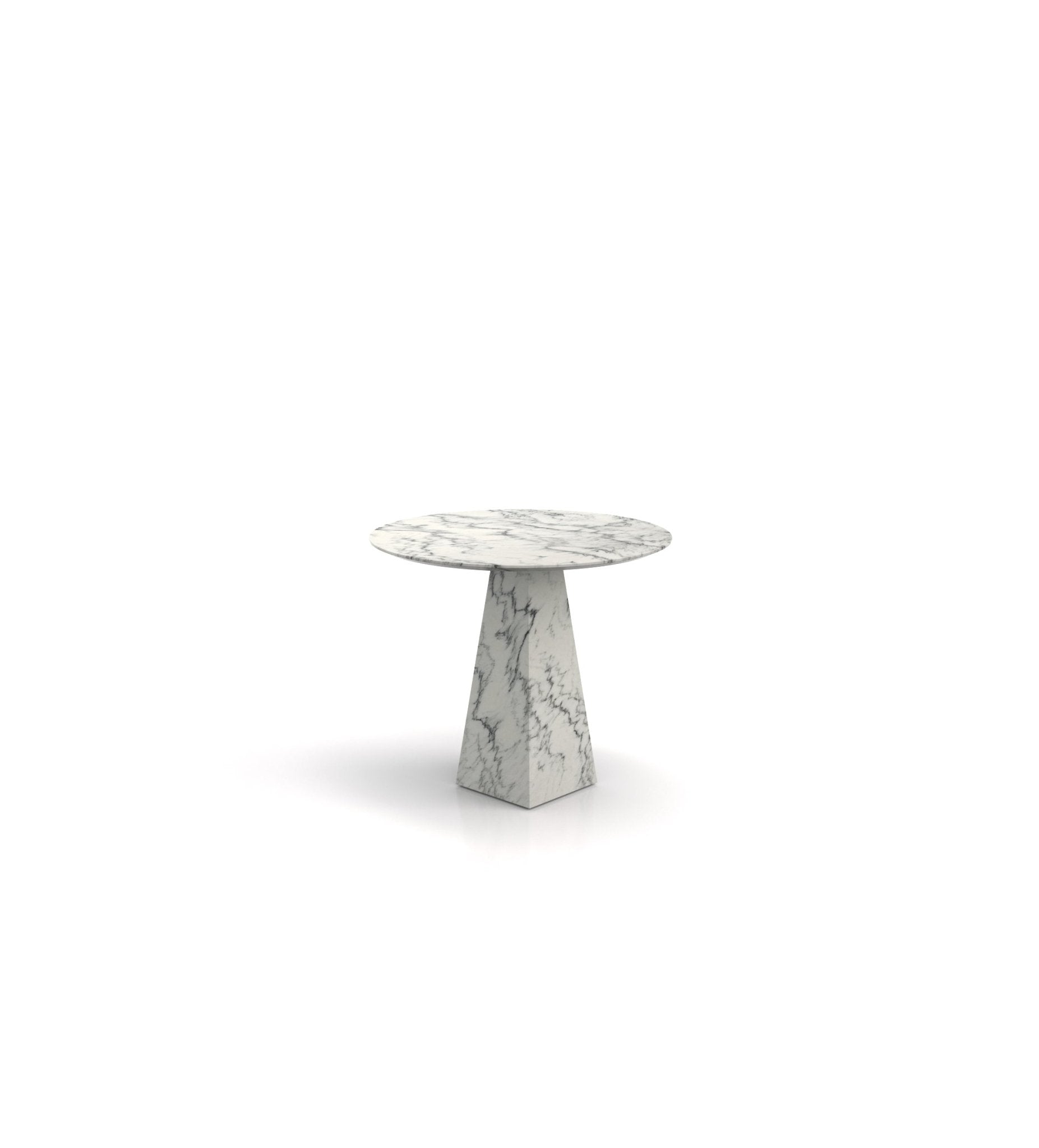Copernico Round Side Table Marble Couture - Zicana Boutique - 12