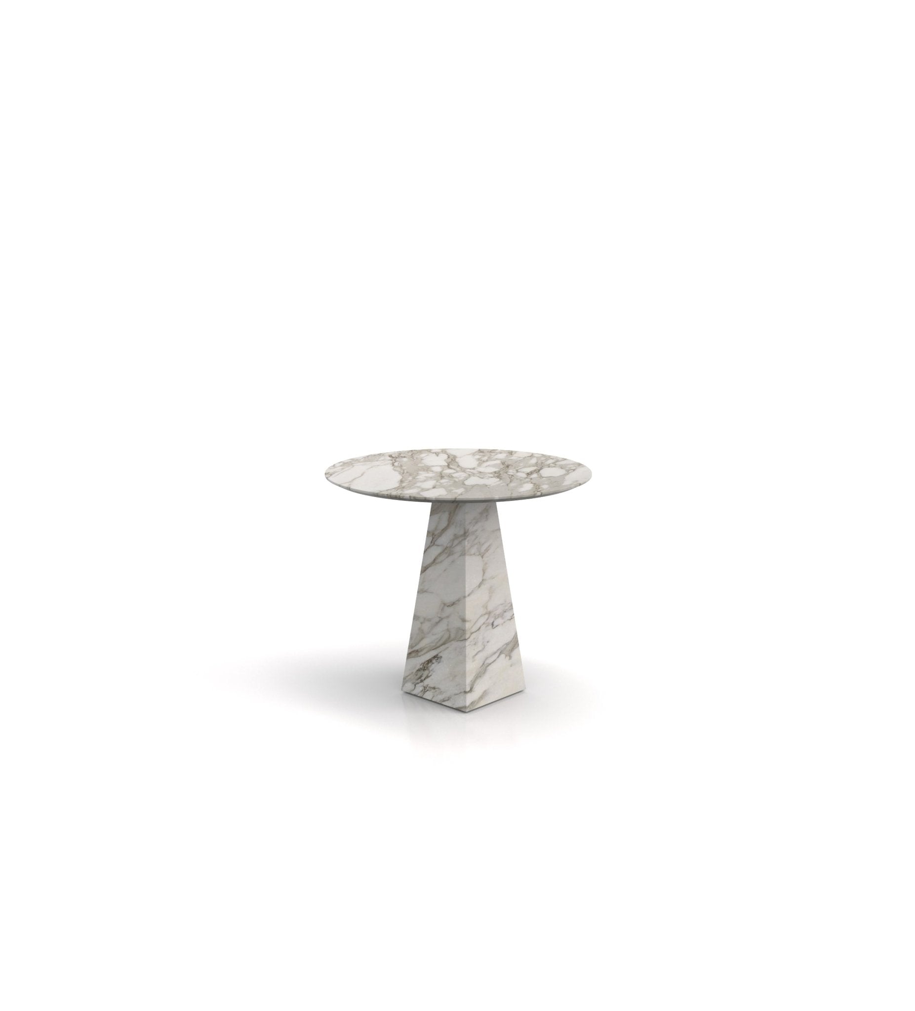 Copernico Round Side Table Marble Couture - Zicana Boutique - 6
