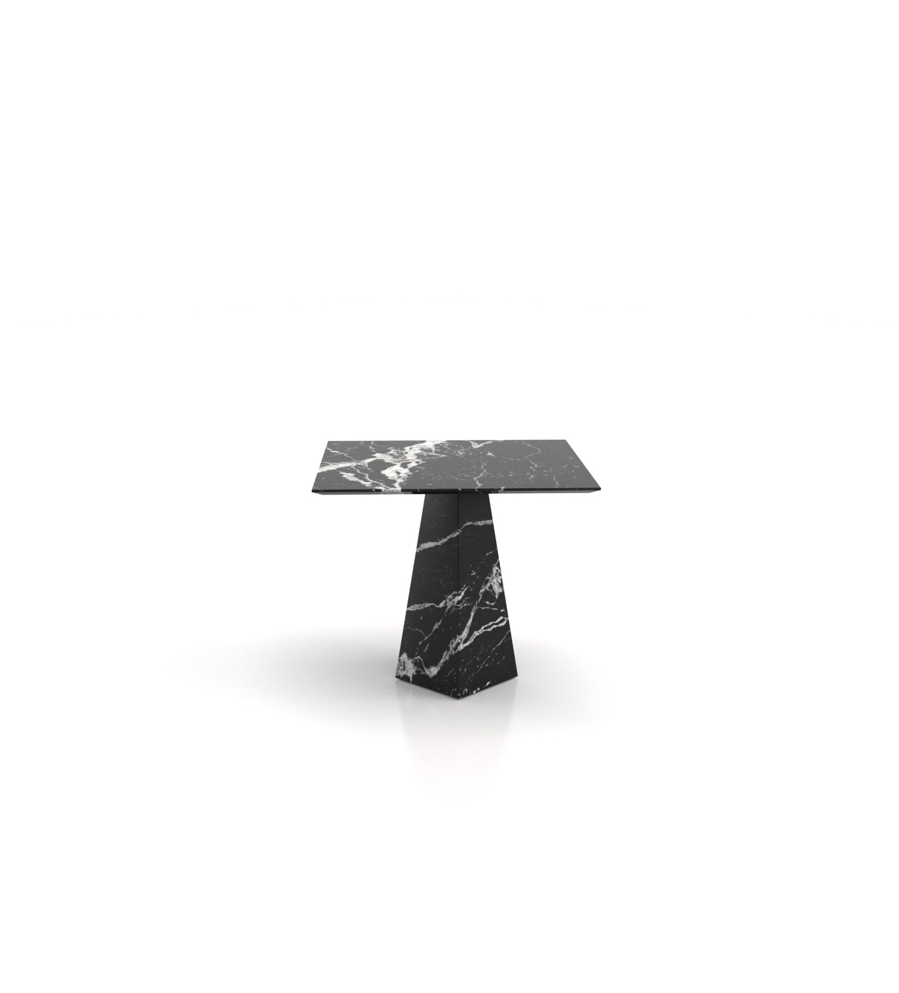 Copernico Square Side Table Marble Couture - Zicana Boutique - 10