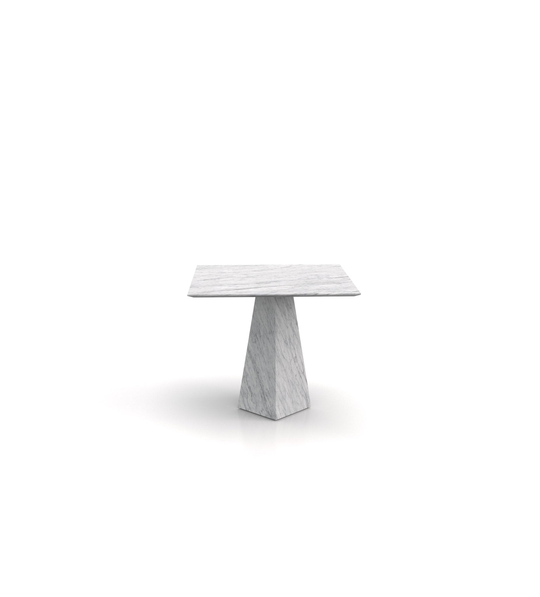 Copernico Square Side Table Marble Couture - Zicana Boutique - 3