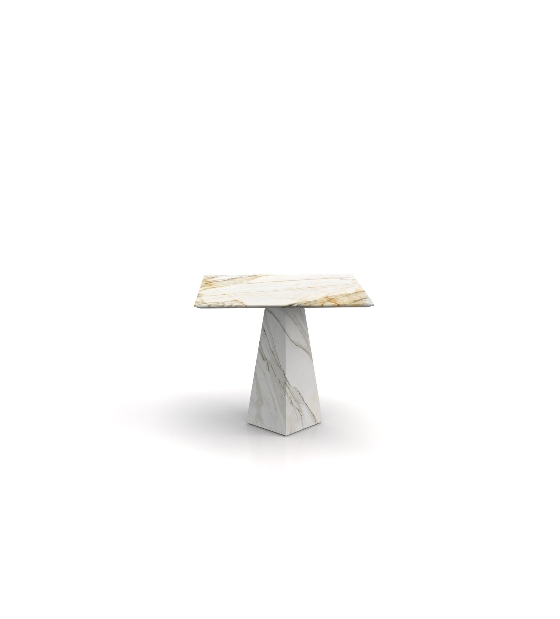 Copernico Square Side Table Marble Couture - Zicana Boutique - 17