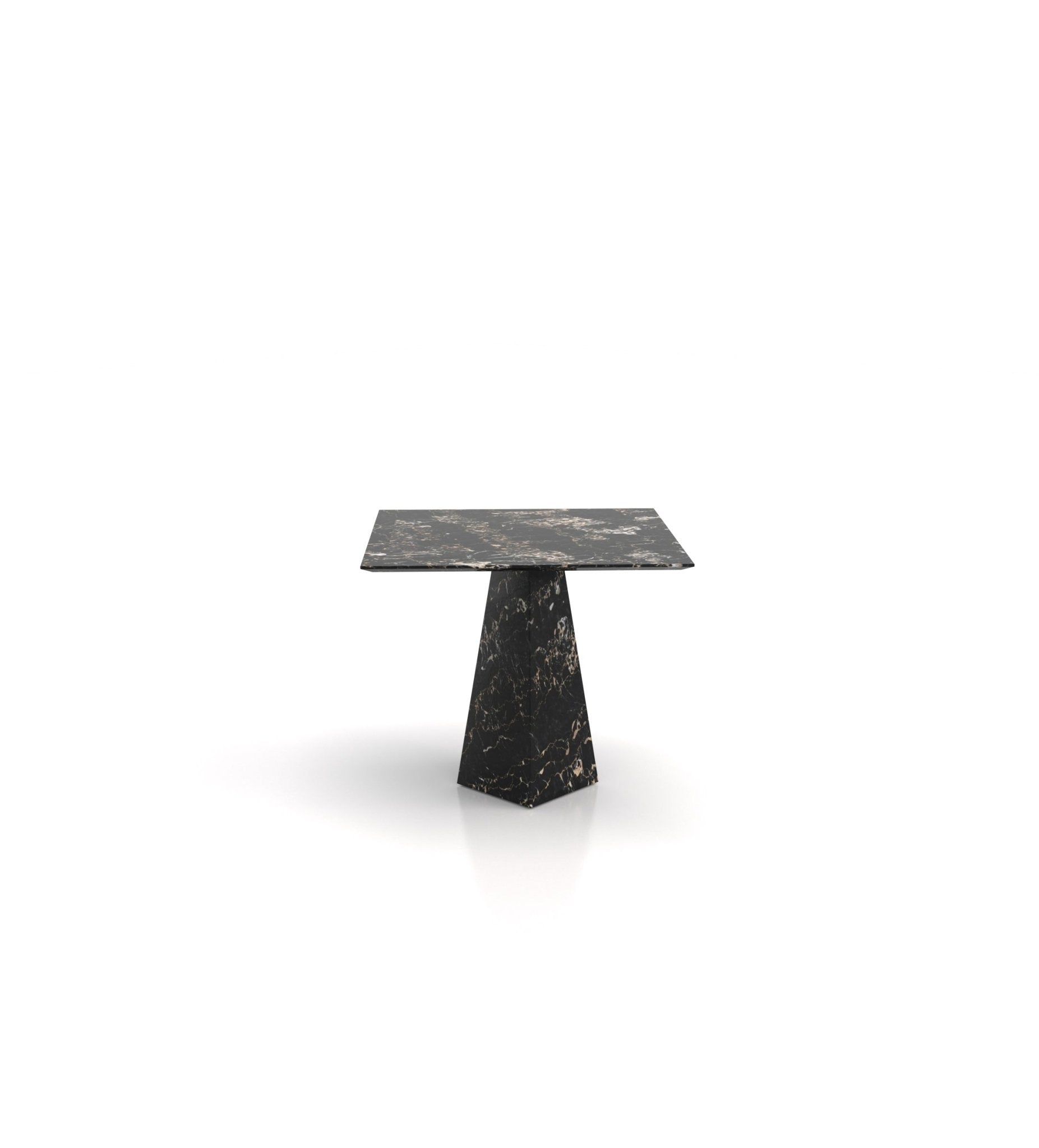 Copernico Square Side Table Marble Couture - Zicana Boutique - 13