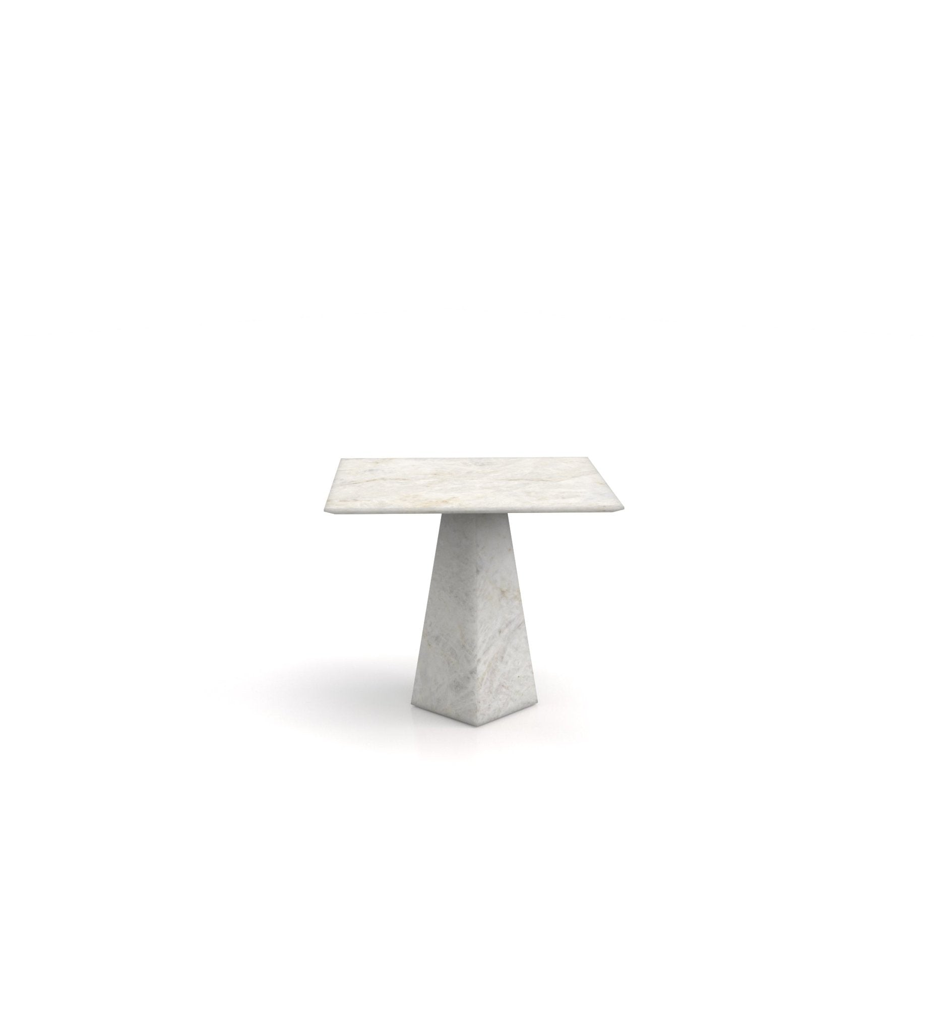 Copernico Square Side Table Marble Couture - Zicana Boutique - 8