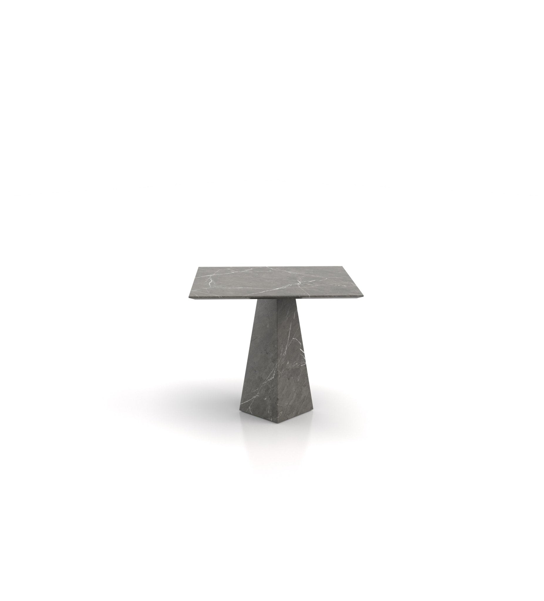 Copernico Square Side Table Marble Couture - Zicana Boutique - 9