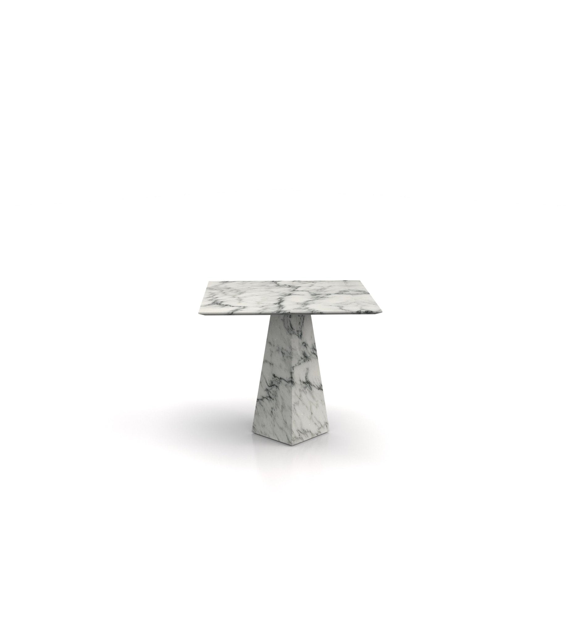 Copernico Square Side Table Marble Couture - Zicana Boutique - 11