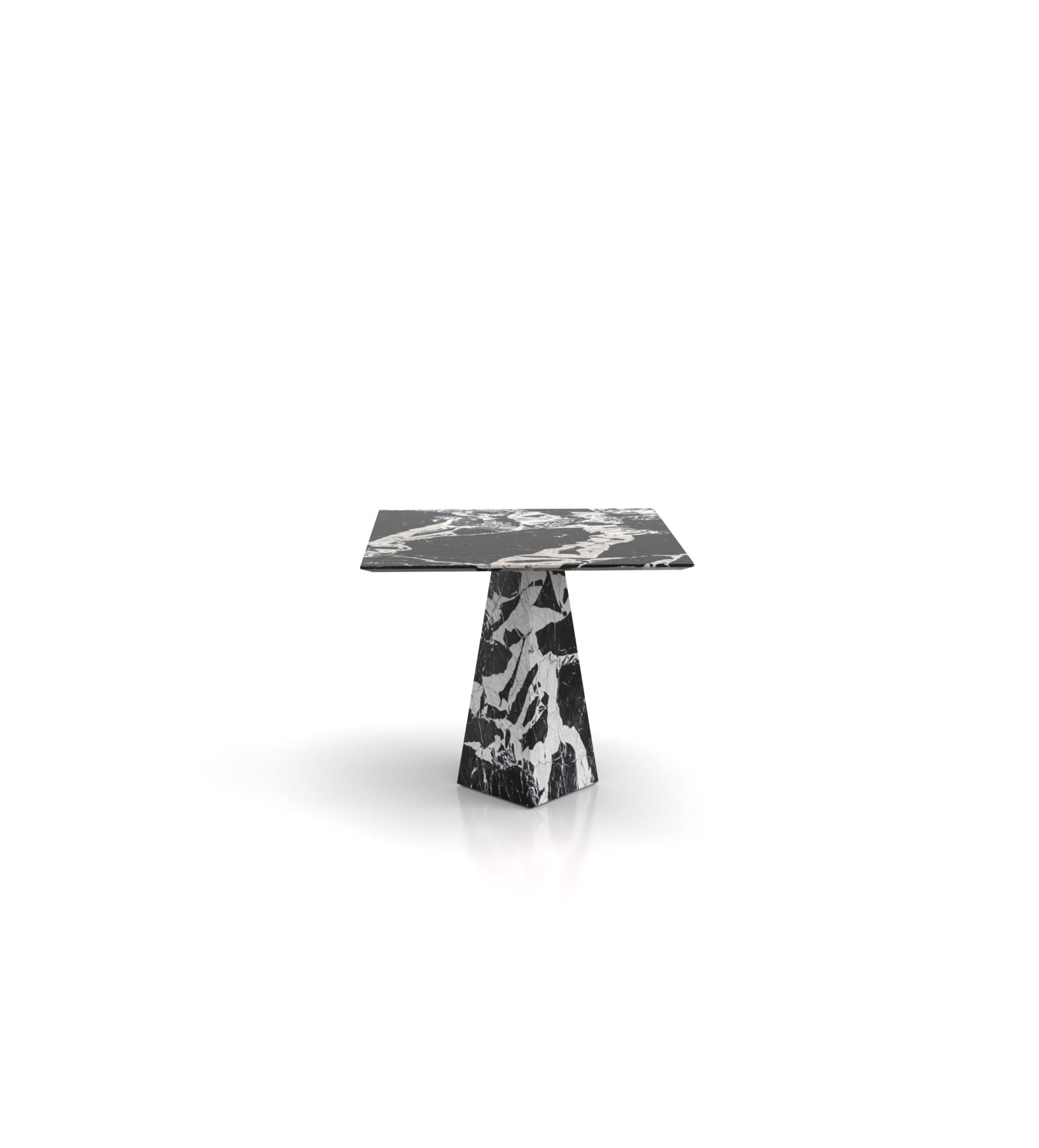 Copernico Square Side Table Marble Couture - Zicana Boutique - 14