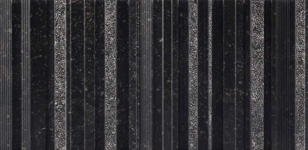 Craftsman Stripe Belgian Bluestone Limestone Dimensional Tile Artistic Tile - Zicana Boutique - 2