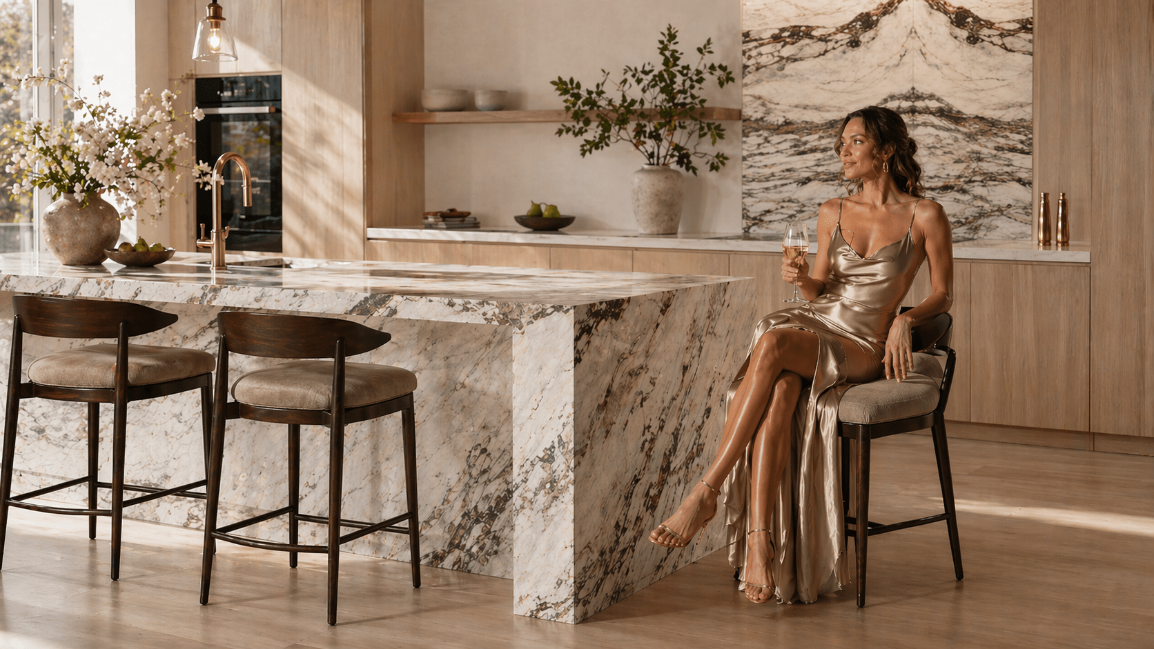 Crema Europa Marble Canteras Portofino - Zicana Boutique - 4