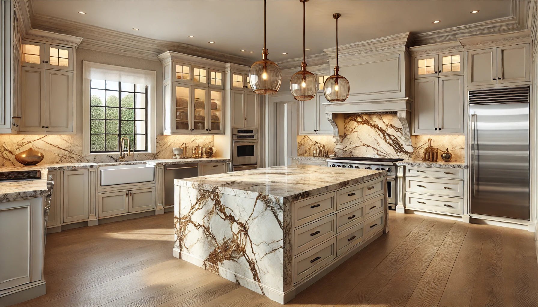 Crema Europa Marble Canteras Portofino - Zicana Boutique - 4