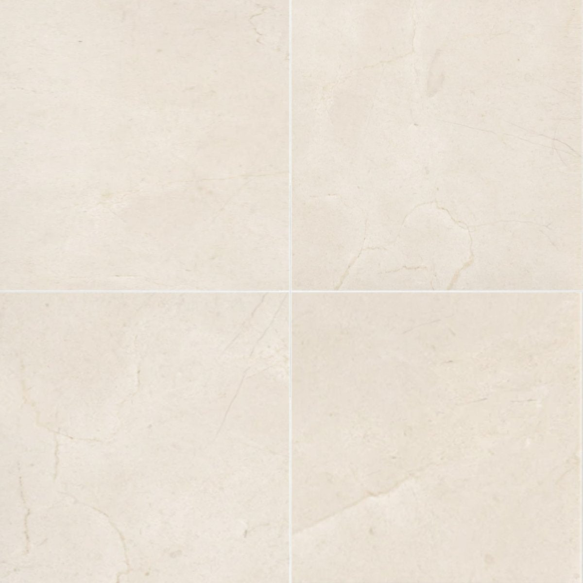 Crema Marfil Select Honed Marble Field Tile 12''x12''x3/8'' Zicana Boutique - Zicana Boutique - 1