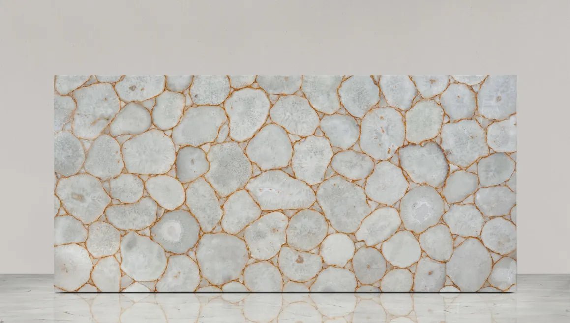 Crystal Agate Gold Gemstone Zicana Boutique - Zicana Boutique - 5