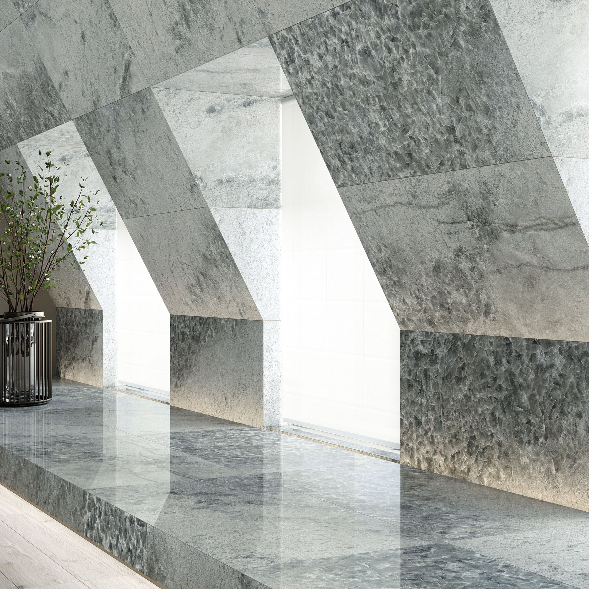 Crystal Grey Maxfine IRIS MFG - Zicana Boutique - 4