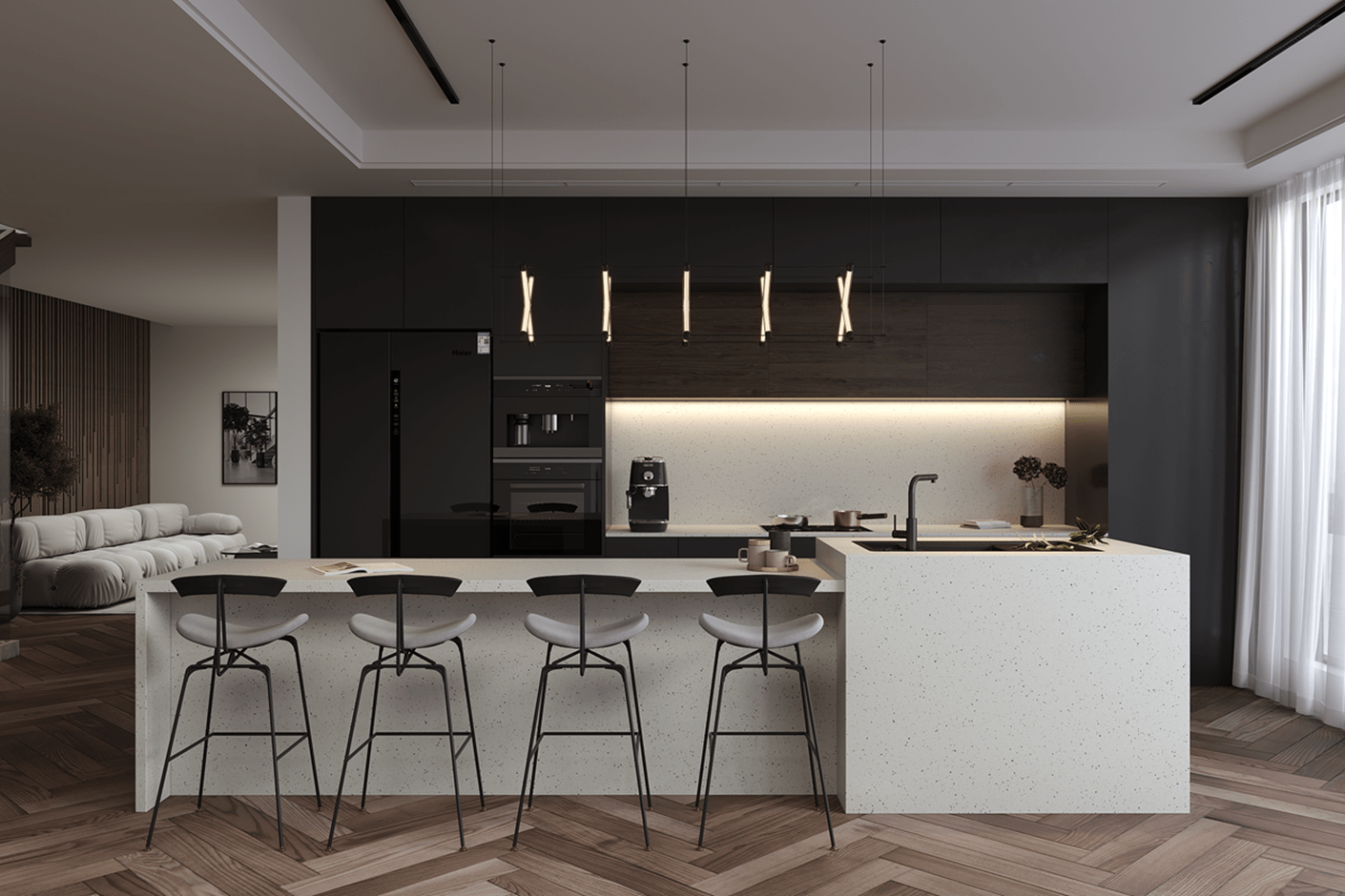 Crystal Pepper Vicostone Vicostone - Zicana Boutique - 2