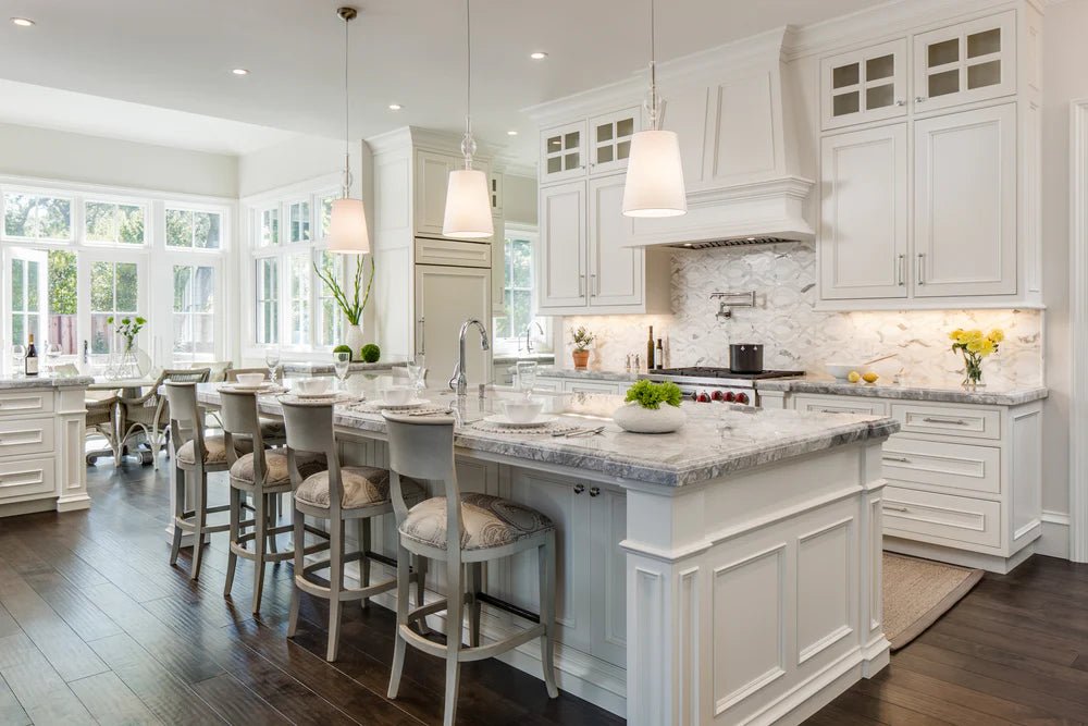 Damask Blanc Waterjet Mosaic Zicana Boutique - Zicana Boutique - 4