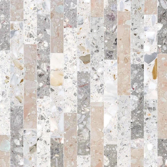 Decova Olin Grisso Terrazo Waterjet Mosaic Zicana Boutique - Zicana Boutique - 1