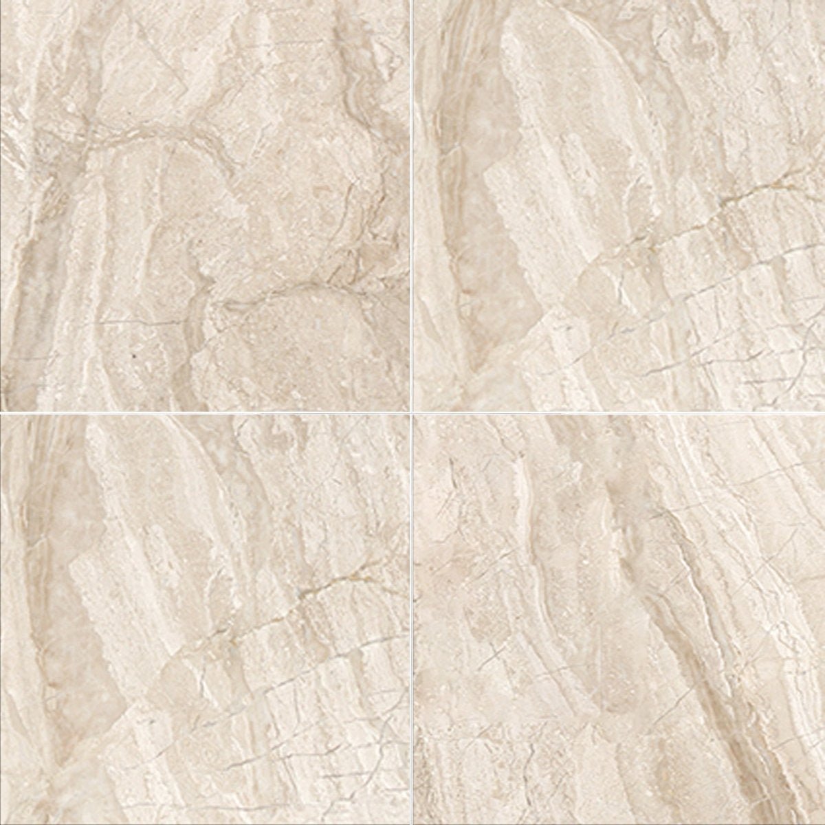Diano Royale Honed Marble Field Tile 12''x12''x3/8'' Zicana Boutique - Zicana Boutique - 1