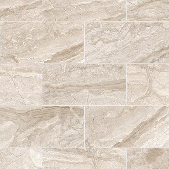 Diano Royale Marble Field Tile 6''x12'' Zicana Boutique - Zicana Boutique - 1