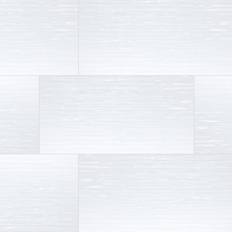 Dymo White Ceramic MSI Field Tiles 12" X 24" Stripe Pattern MSI - Zicana Boutique - 1