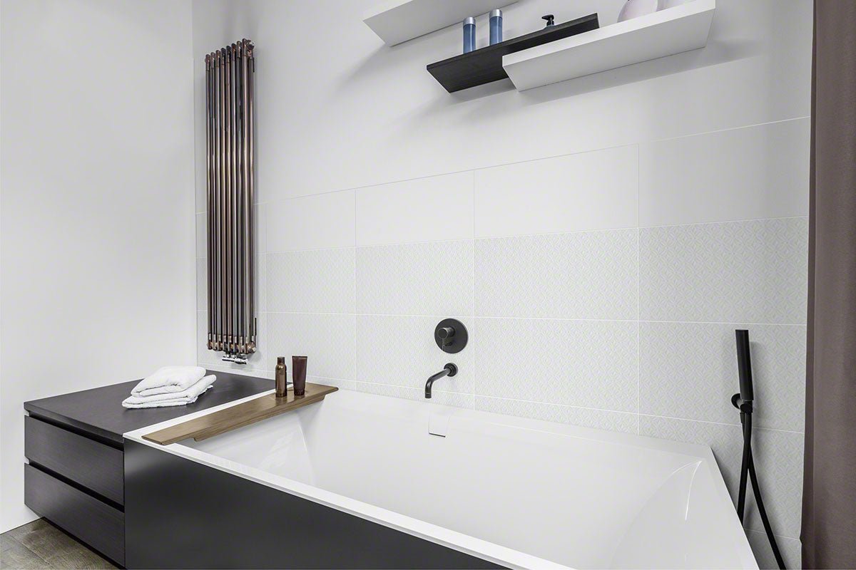 Dymo White Ceramic MSI Field Tiles 12" X 24" MSI - Zicana Boutique - 2
