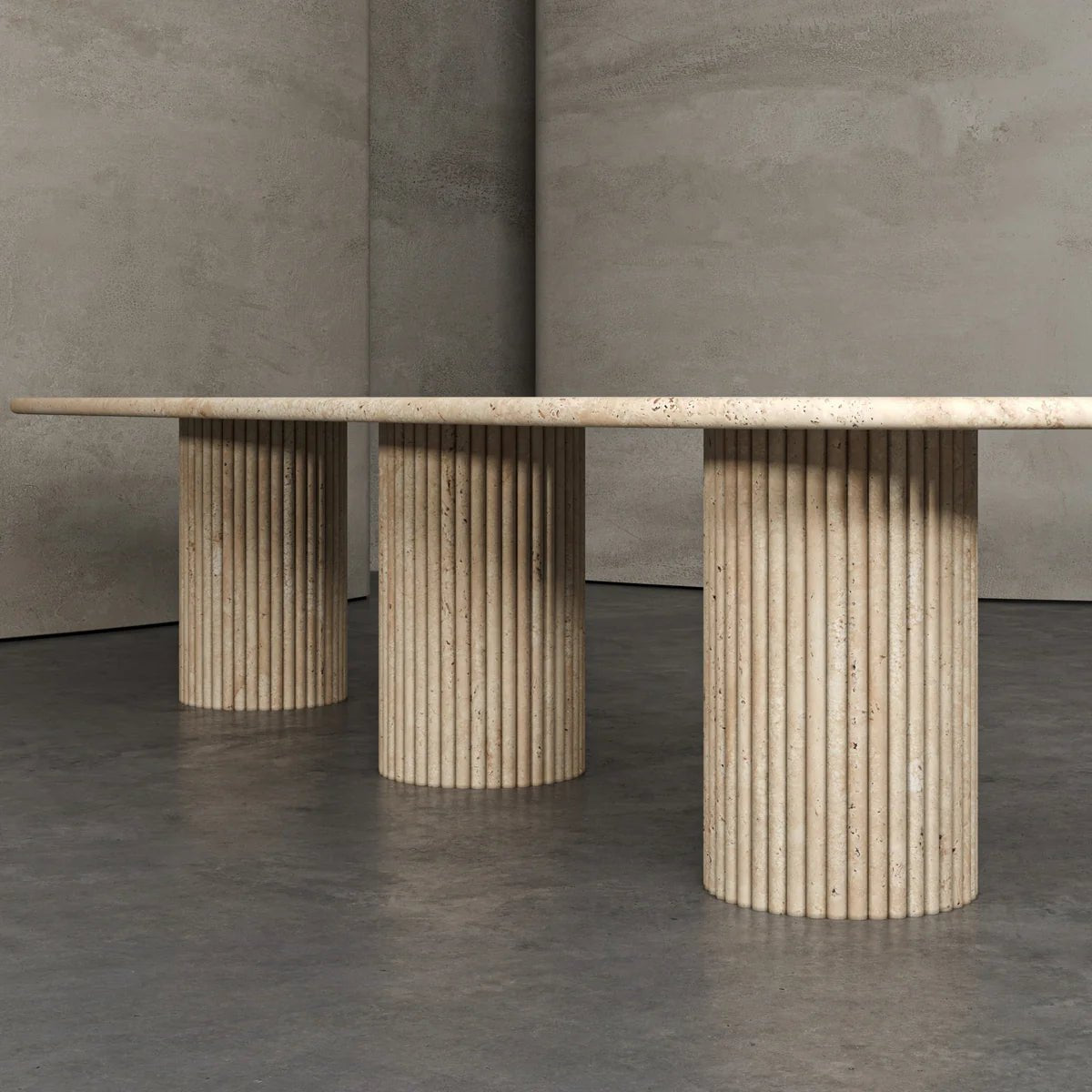 Elisa Grande Dining Table Marble Couture - Zicana Boutique - 5
