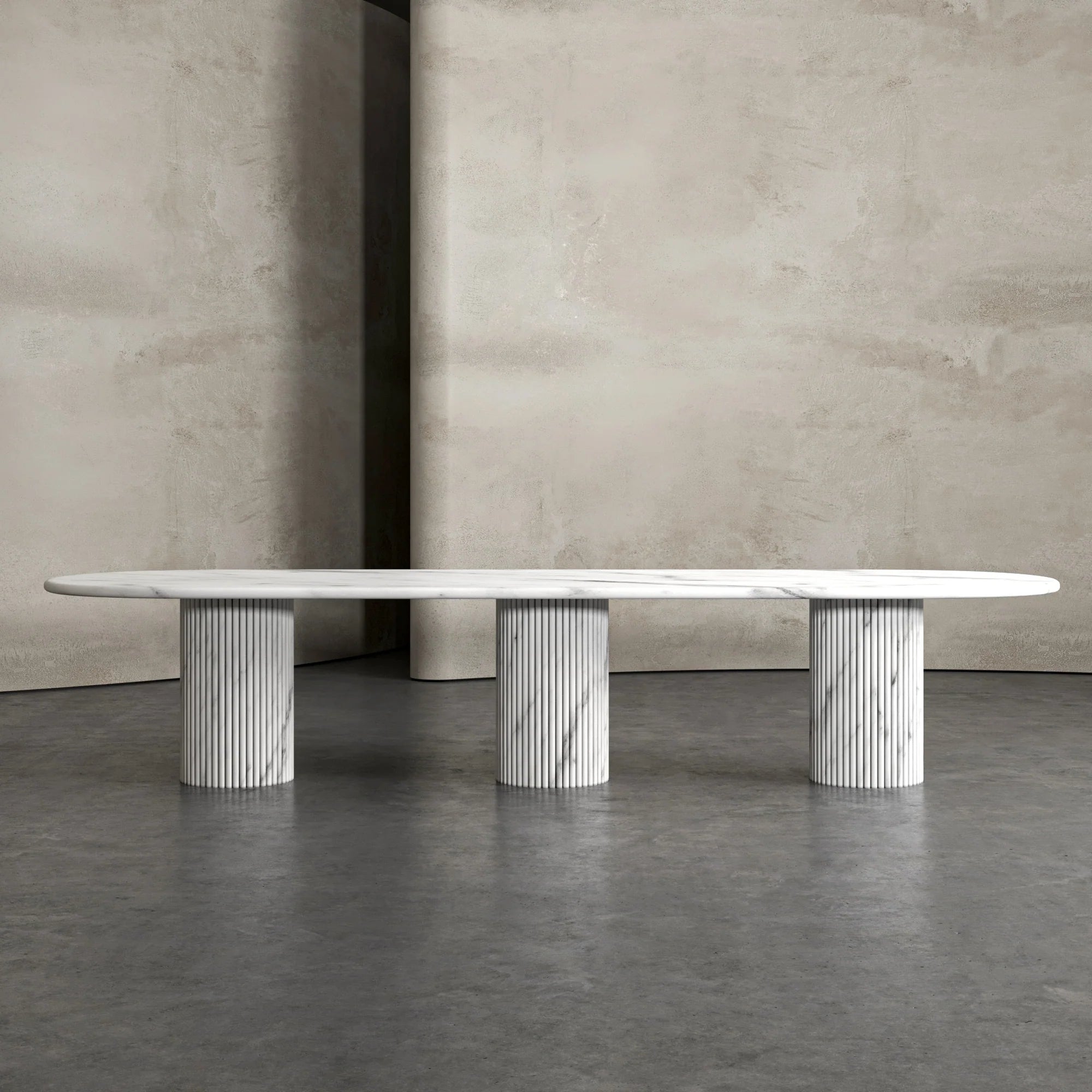 Elisa Grande Dining Table Marble Couture - Zicana Boutique - 4