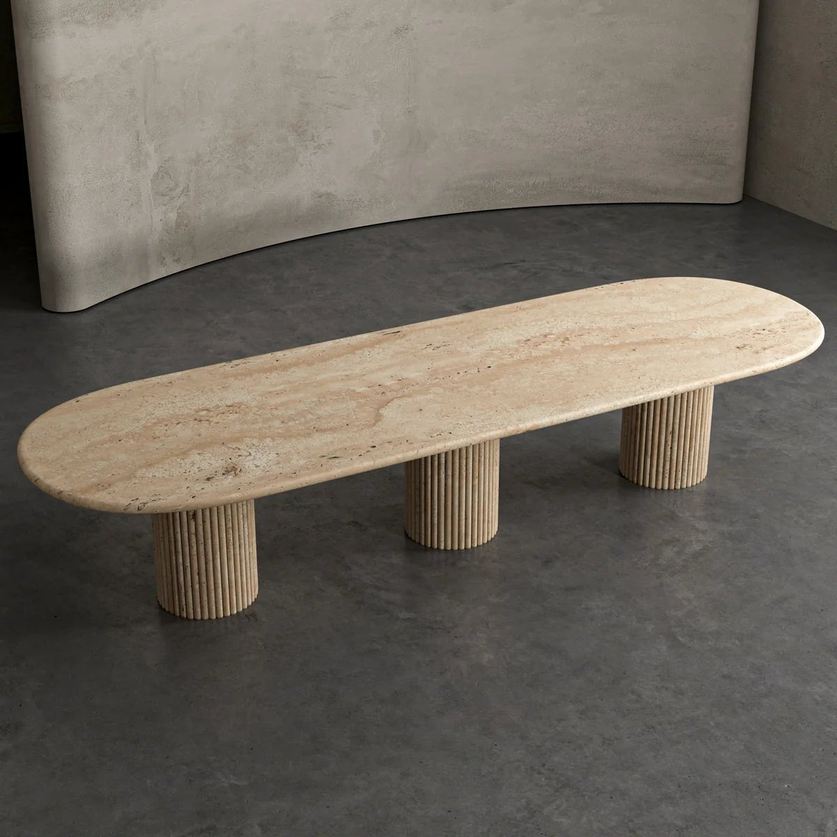 Elisa Grande Dining Table Marble Couture - Zicana Boutique - 6
